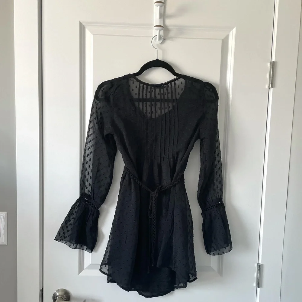 NEW UO / KIMCHI BLUE / SHEER FESTIVAL DRESS - Picture 3 of 3